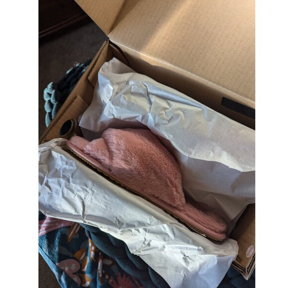 🆕💮NWT/NIB | Sorel "Mail Run" House Slipper in Eraser Pink Zig-Zag Tread | 7 - Picture 6 of 7